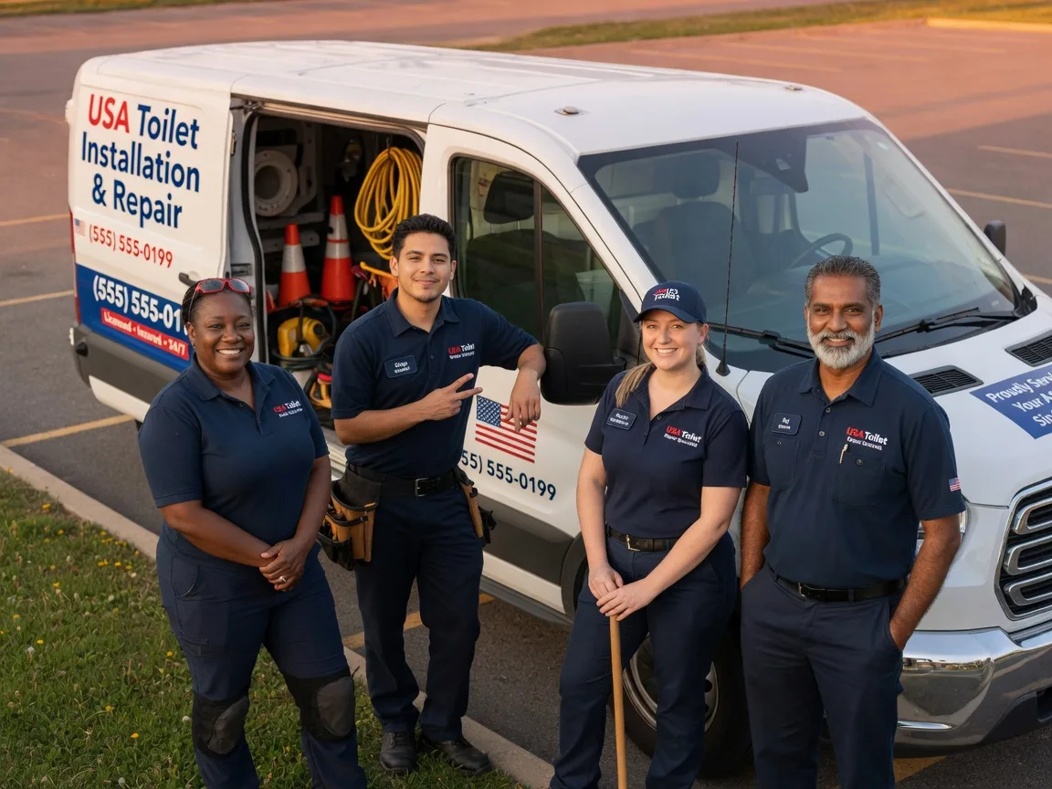 Toilet Installation company in Justin, TX